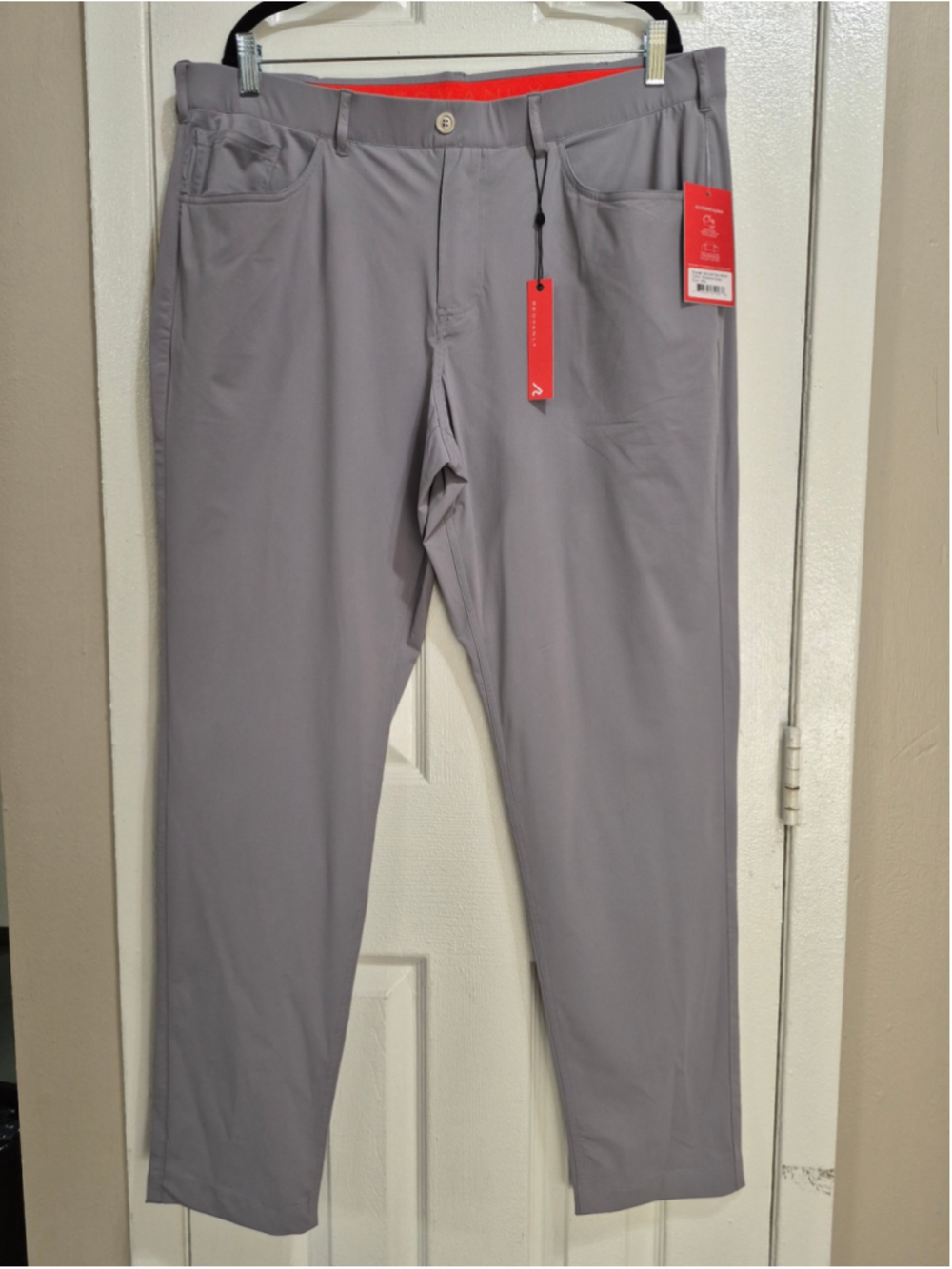 Men's Redvanly Chino golf Pants XXL Shadow Grey